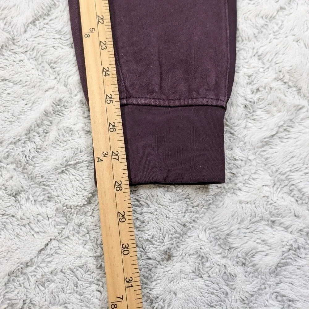 Lululemon Joggers Women's 6 Purple Cherry Get Going Light Cotton Terry 28”